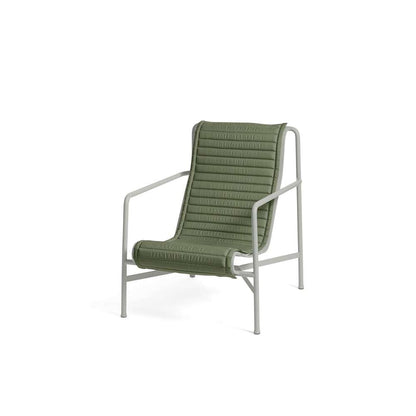 Hay Palissade quilted hynde til loungestol høj olive