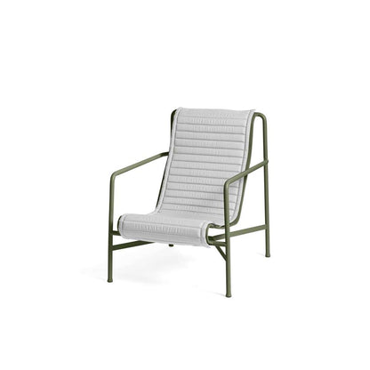 Hay Palissade quilted hynde til loungestol høj sky grey