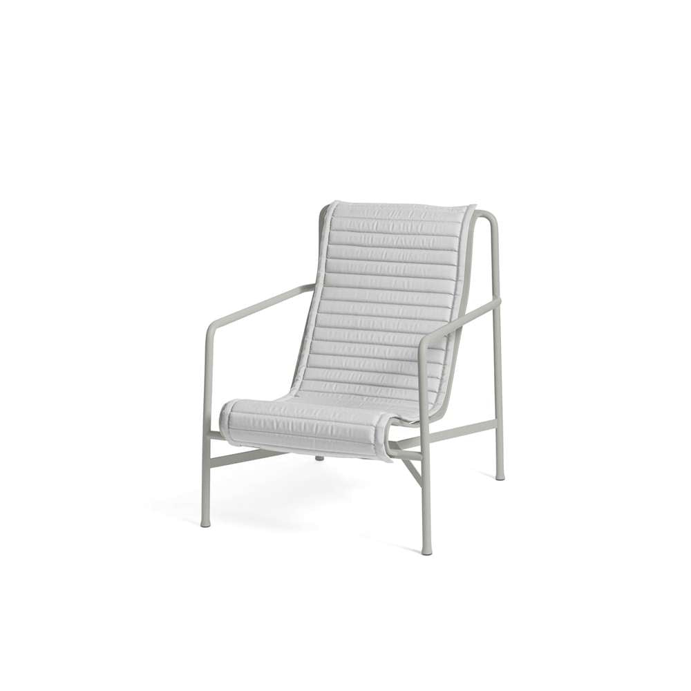 Hay Palissade quilted hynde til loungestol høj sky grey