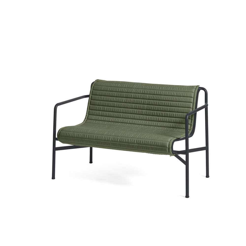 Hay Palissade quilted hynde til bænk olive