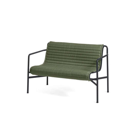 Hay Palissade quilted hynde til bænk olive