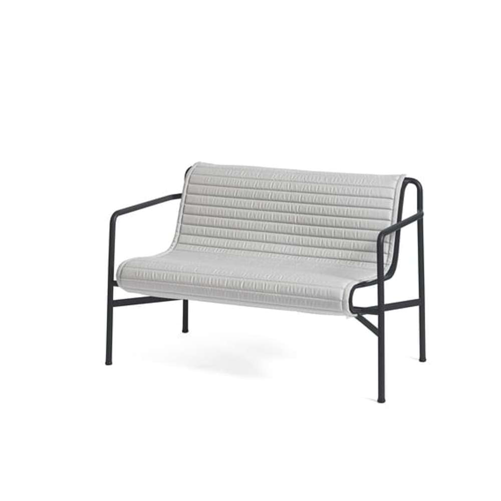 Hay Palissade quilted hynde til bænk sky grey