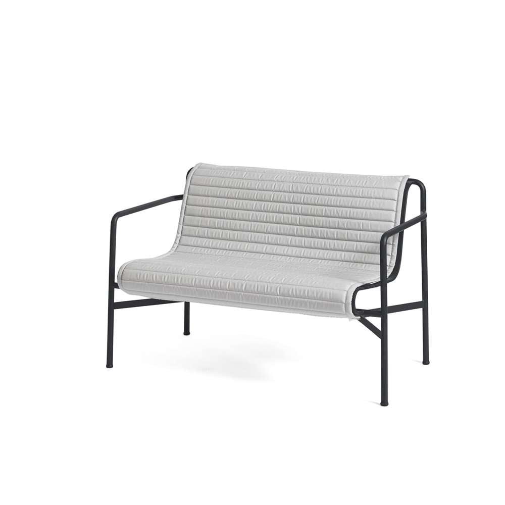 Hay Palissade quilted hynde til bænk sky grey