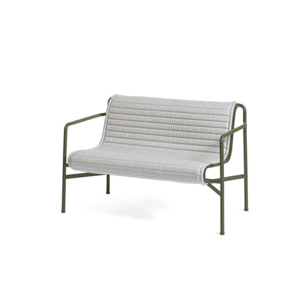 Hay Palissade quilted hynde til bænk sky grey