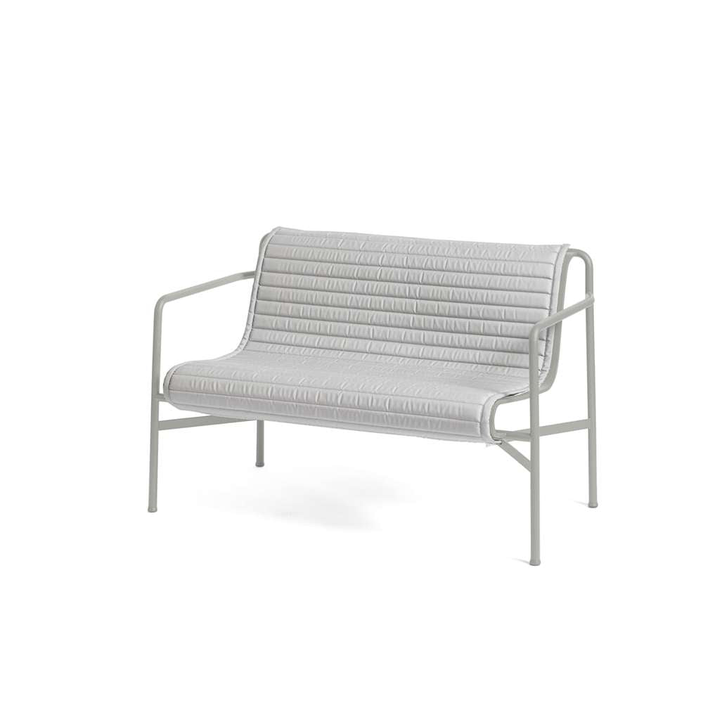 Hay Palissade quilted hynde til bænk sky grey