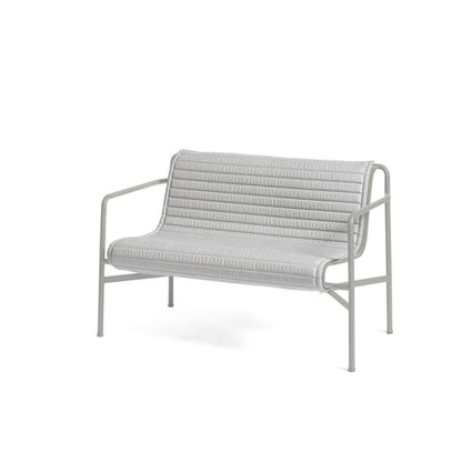 Hay Palissade quilted hynde til bænk sky grey