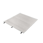 Hay Palissade quilted hynde til bænk sky grey
