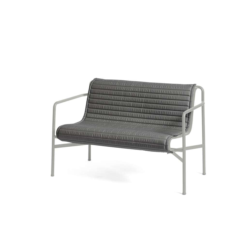 Hay Palissade quilted hynde til bænk anthracite