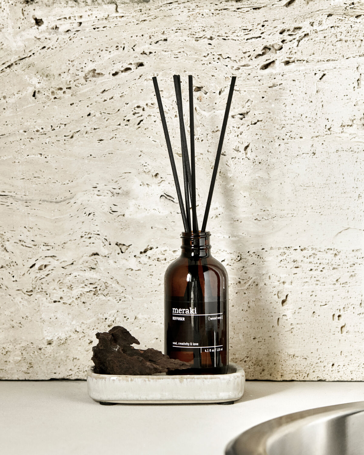 Meraki Diffuser, Wood Nest