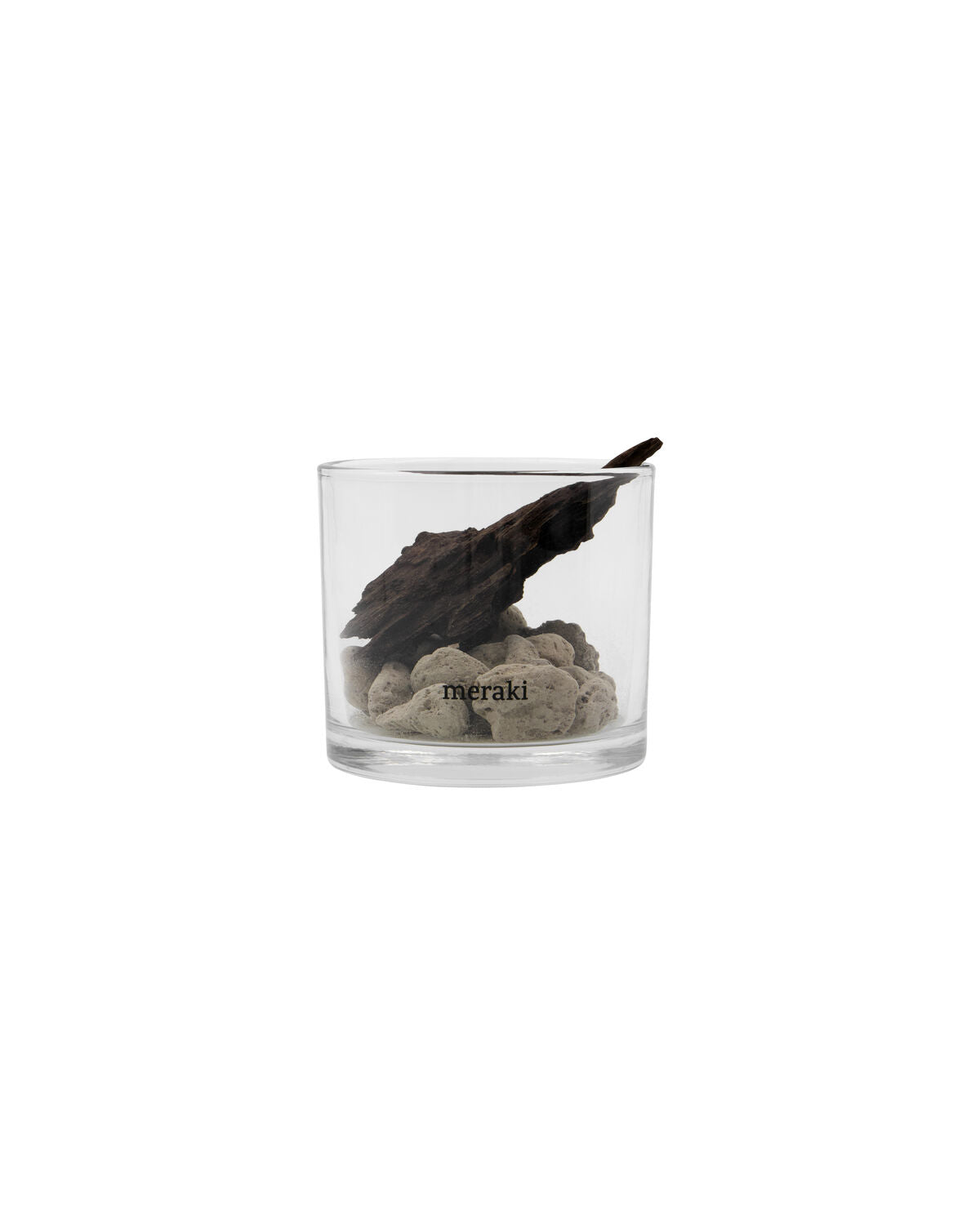 Meraki Diffuser, Lavastone & wood, Black