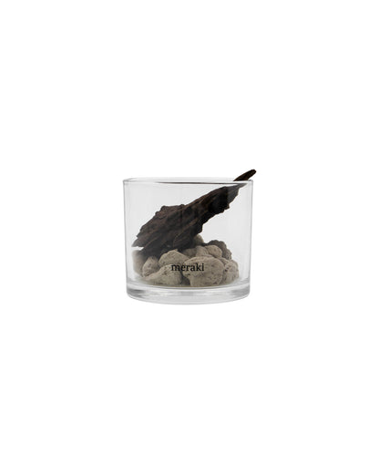 Meraki Diffuser, Lavastone & wood, Black