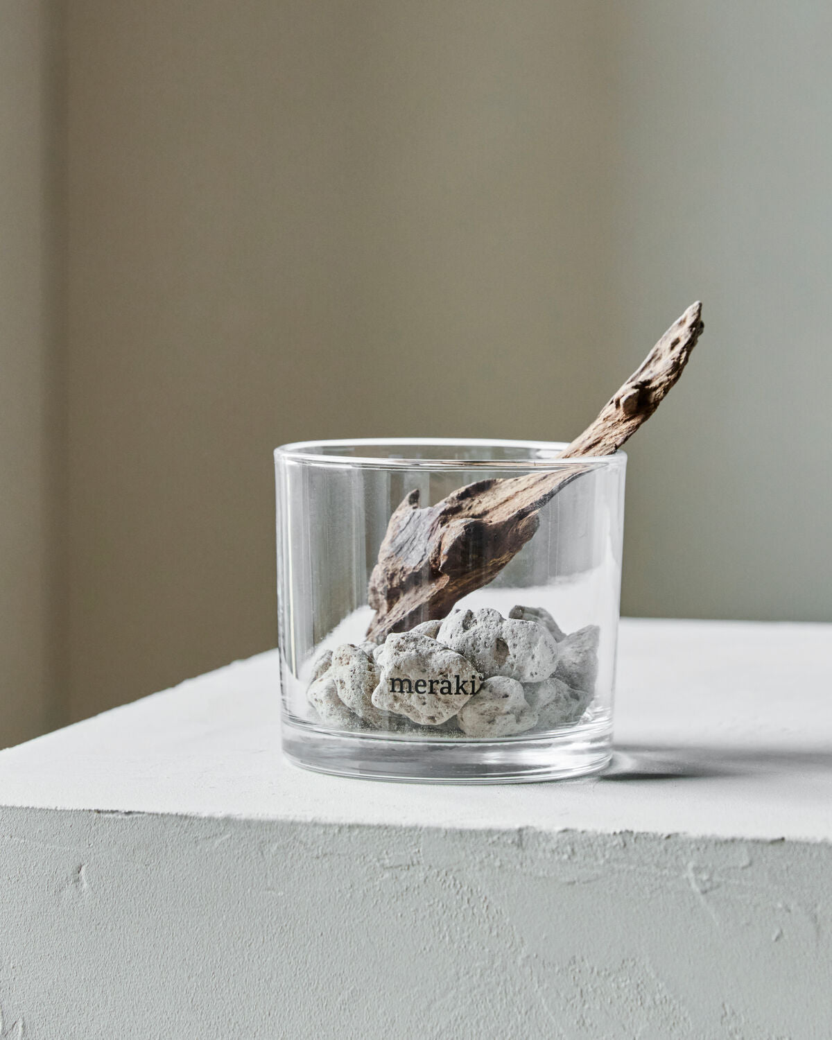 Meraki Diffuser, Lavastone & wood, Black