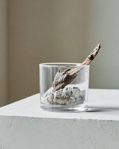 Meraki Diffuser, Lavastone & wood, Black