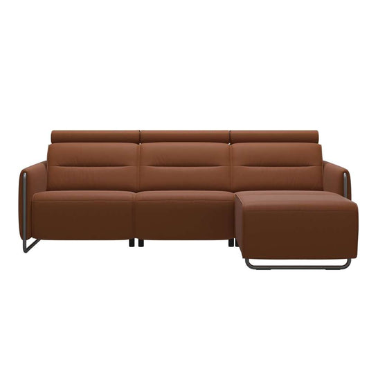 Stressless® Emily Stål 2-pers. sofa Power venstre med Long Seat (M)