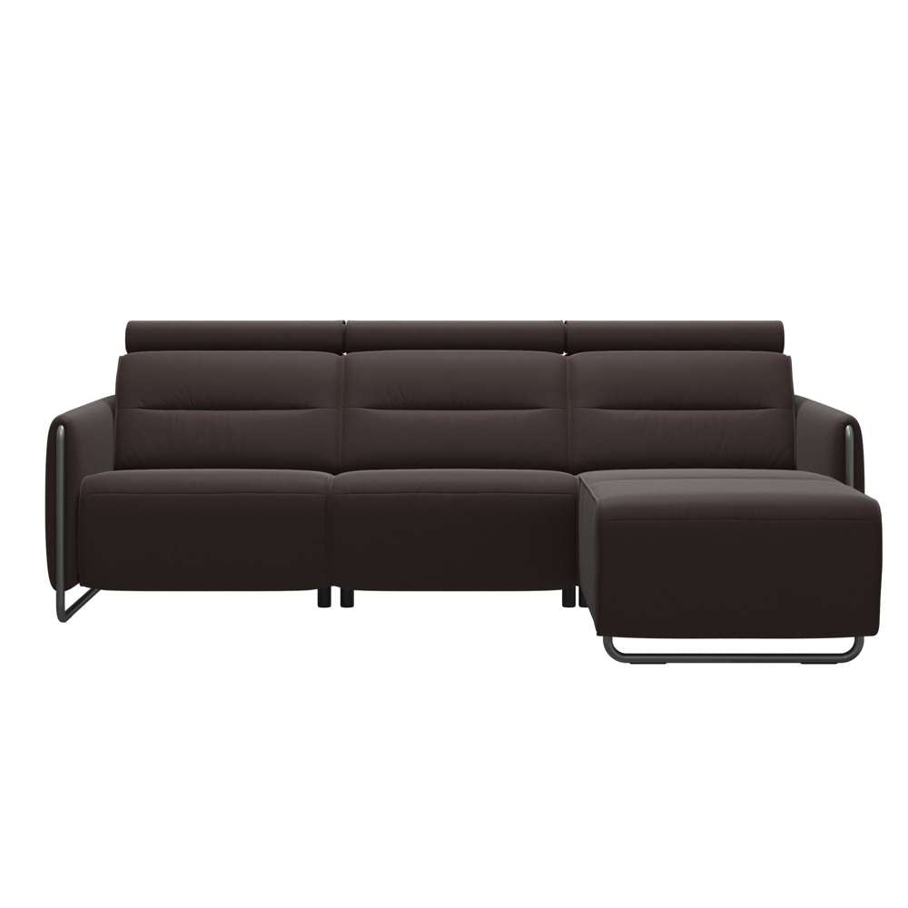 Stressless® Emily Stål 2-pers. sofa Power venstre med Long Seat (M)