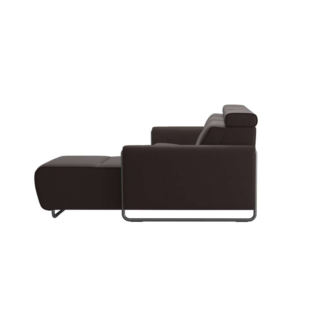 Stressless® Emily Stål 2-pers. sofa Power venstre med Long Seat (M)