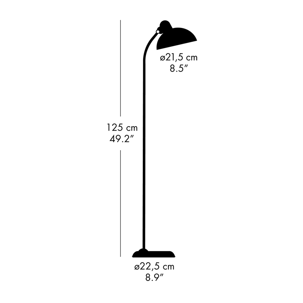 KAISER idell™ Gulvlampe