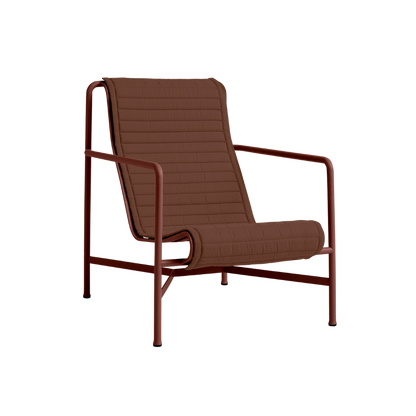 Hay Palissade loungestol høj iron red