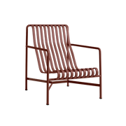 Hay Palissade loungestol høj iron red