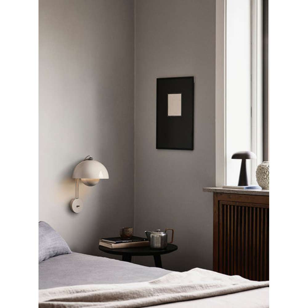 Flowerpot vp8 Væglampe grå beige