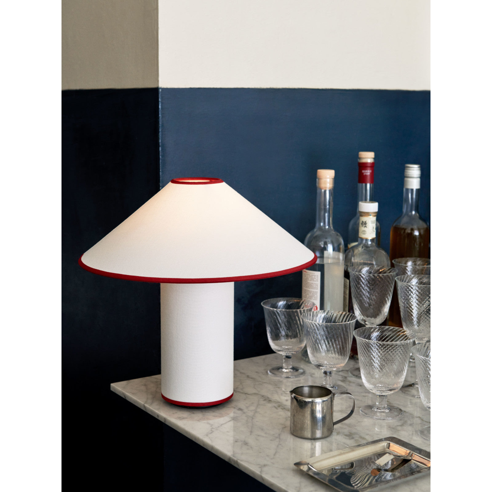 Colette atd6 Bordlampe hvid/rød Bordlampe