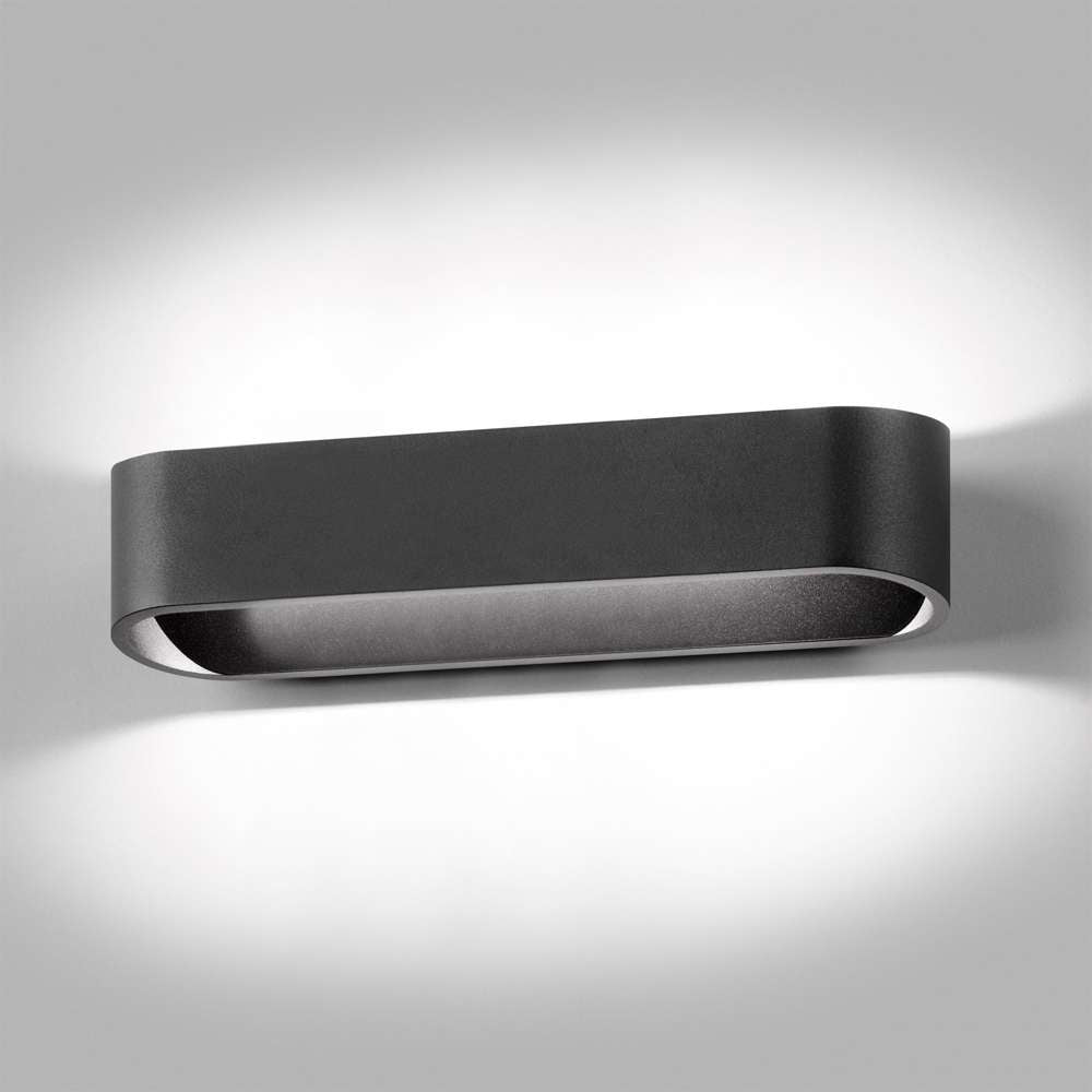 Aura w2 black Væglampe