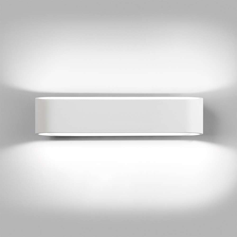 Aura w2 white Væglampe