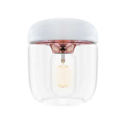 Acorn white polished copper Ø 14 x 16 cm Pendel