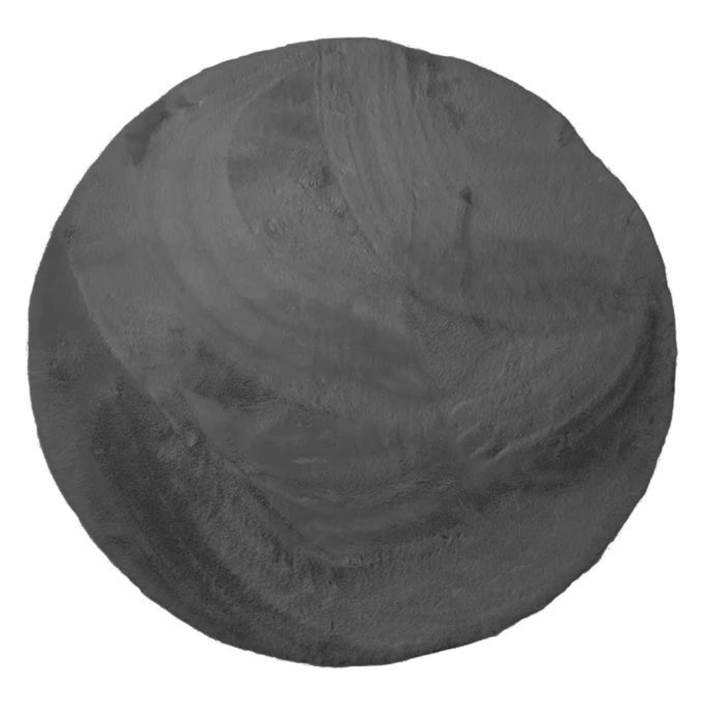 Specktrum Adalyn tæppe Ø200 | Dark grey
