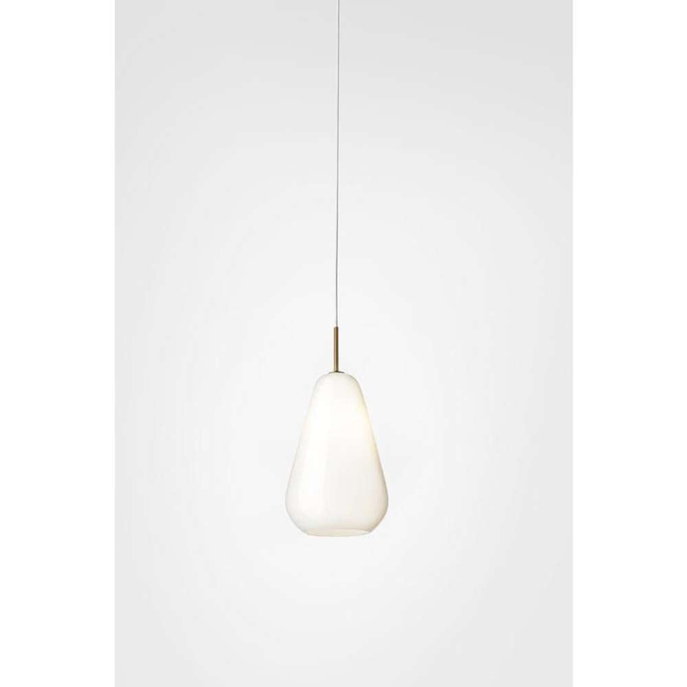 Anoli 1 medium, nordic gold / opal Pendel