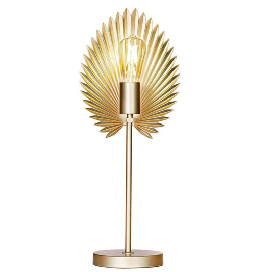 Aruba bordlampe guld mat Bordlampe