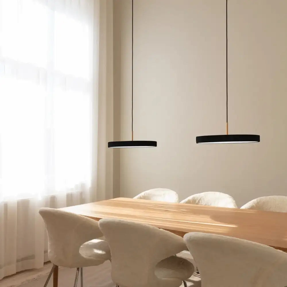 Asteria Medium - Black 43 x 14 cm, 2.7m cordset Pendel