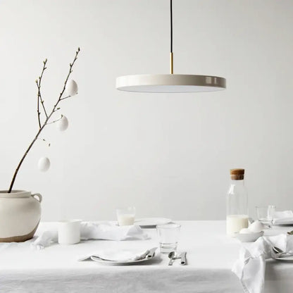 Asteria Medium - Pearl white 43 x 14 cm, 2.7m cordset Pendel