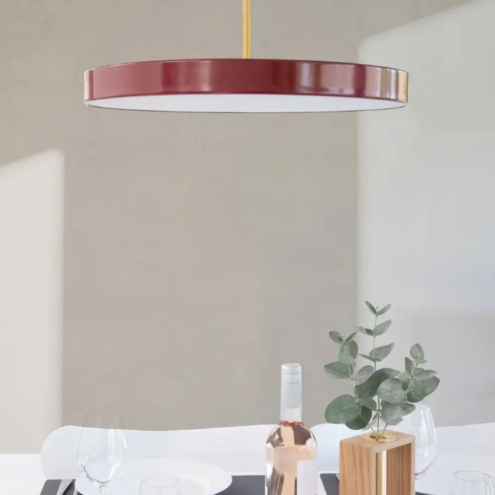 Asteria Plus Medium Ruby Red Pendel