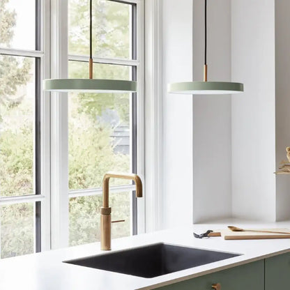 Asteria Mini - Nuance Olive 31 x 10,5 cm, 2.7m cordset Pendel