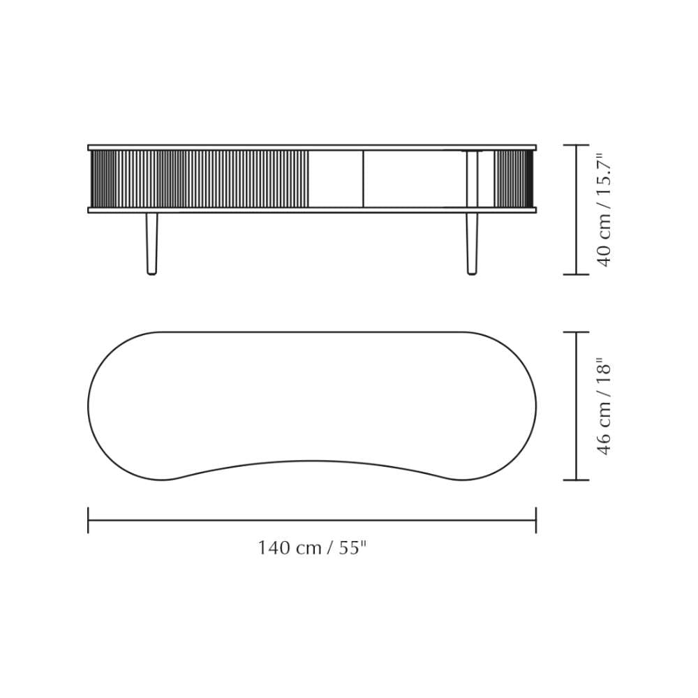 Umage Audacious TV-bord  Shadow