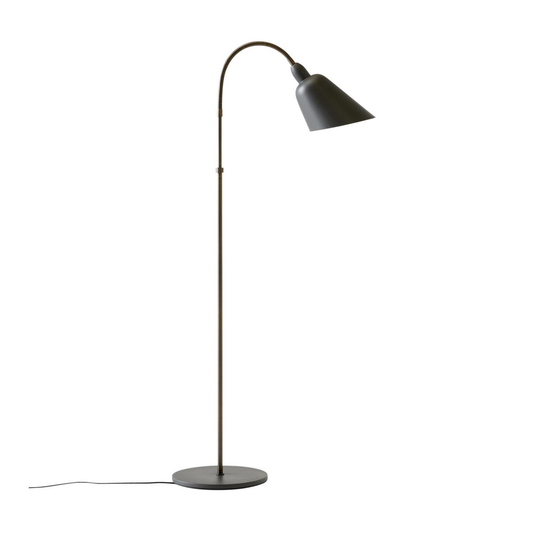 Bellevue gulvlampe aj7 stone grey/bronzeret messing spec.edition Gulvlampe Gulvlampe