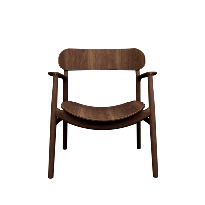 Bent Hansen Asger Lounge Chair - Røget eg