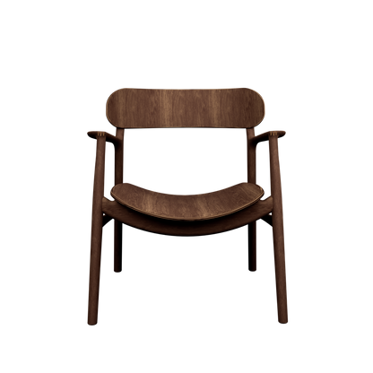 Bent Hansen Asger Lounge Chair - Røget eg