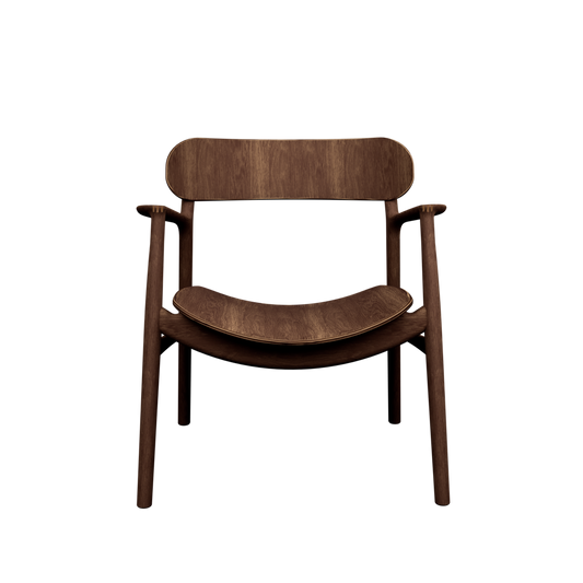 Bent Hansen Asger Lounge Chair - Røget eg