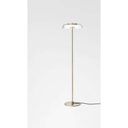 Blossi floor, nordic gold / clear, incl. dimmable switch Gulvlampe