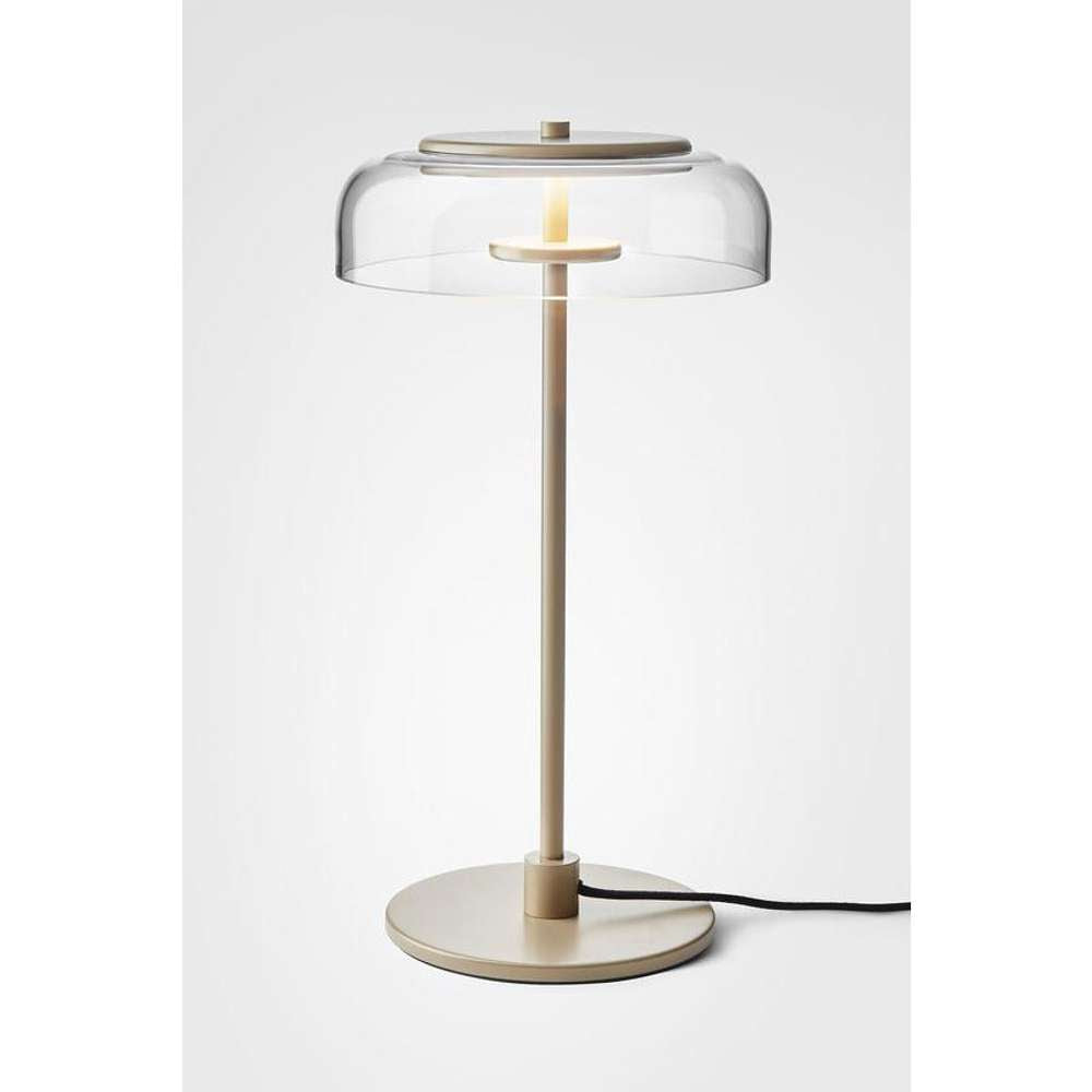 Blossi table, nordic gold / clear, incl. dimmable switch Bordlampe