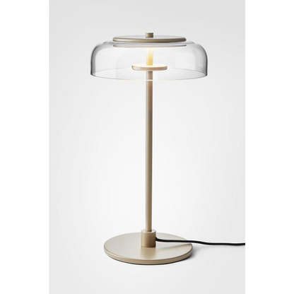 Blossi table, nordic gold / clear, incl. dimmable switch Bordlampe Bordlampe