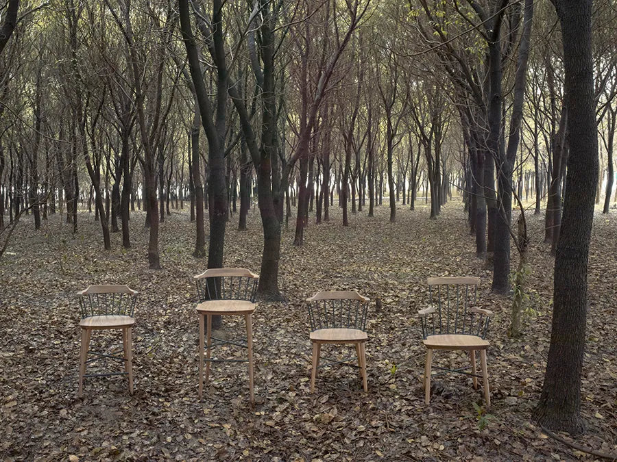 Exchange Bar Stool SH 75, walnut fra Stellar Works