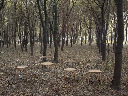Exchange Bar Stool SH 75, walnut fra Stellar Works