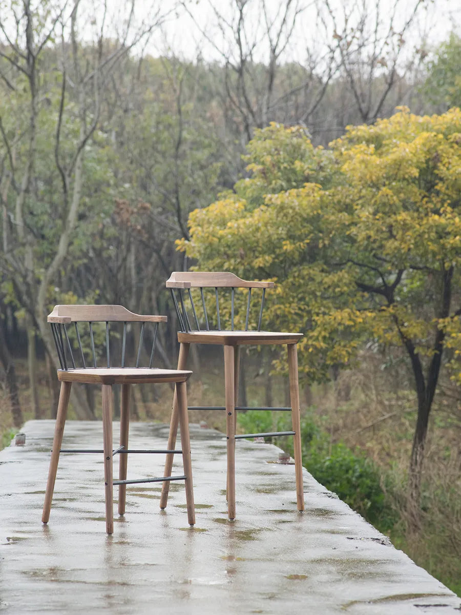 Exchange Counter Stool SH 61, walnut fra Stellar Works