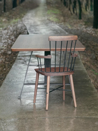 Exchange Highback Chair, walnut fra Stellar Works