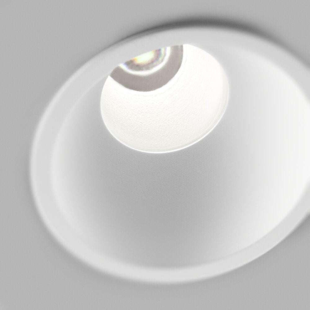 Curve ii ø90 white Spot