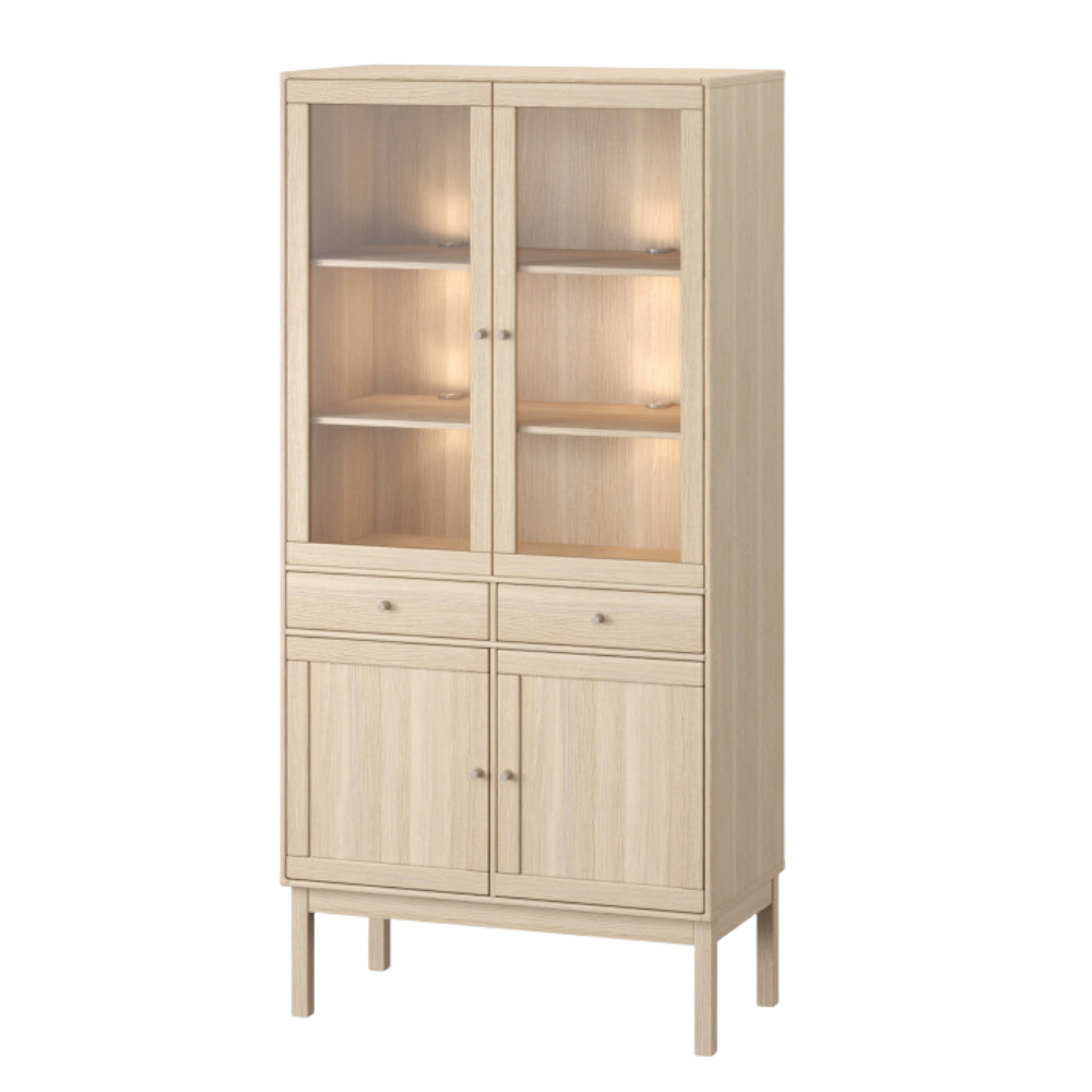 Rimme Vitrine Inkl. lys