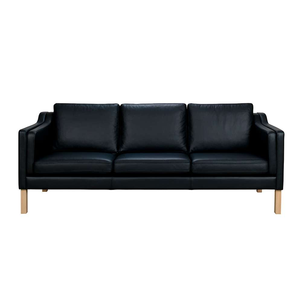 Top-line Clausholm 3-pers. sofa m. keder